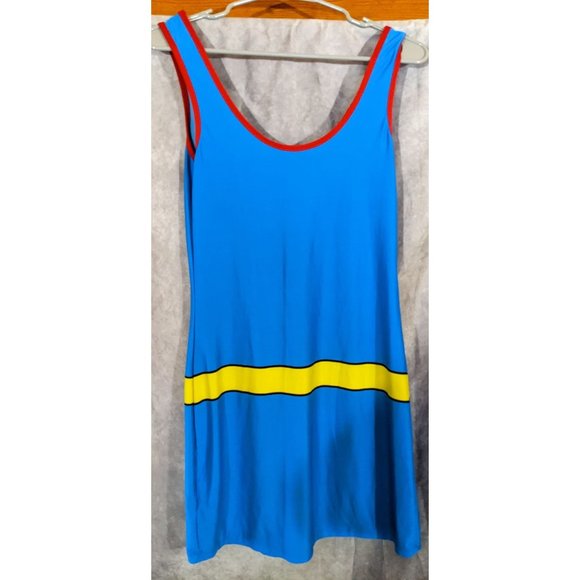 Superman Sleeveless Mini Dress - Picture 2 of 4